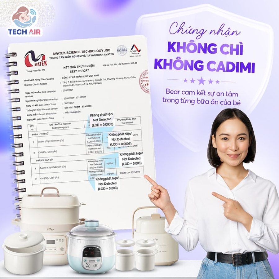 Nồi Nấu Chậm Bear SB-NNC15 1.5L - Thông Số Kỹ Thuật