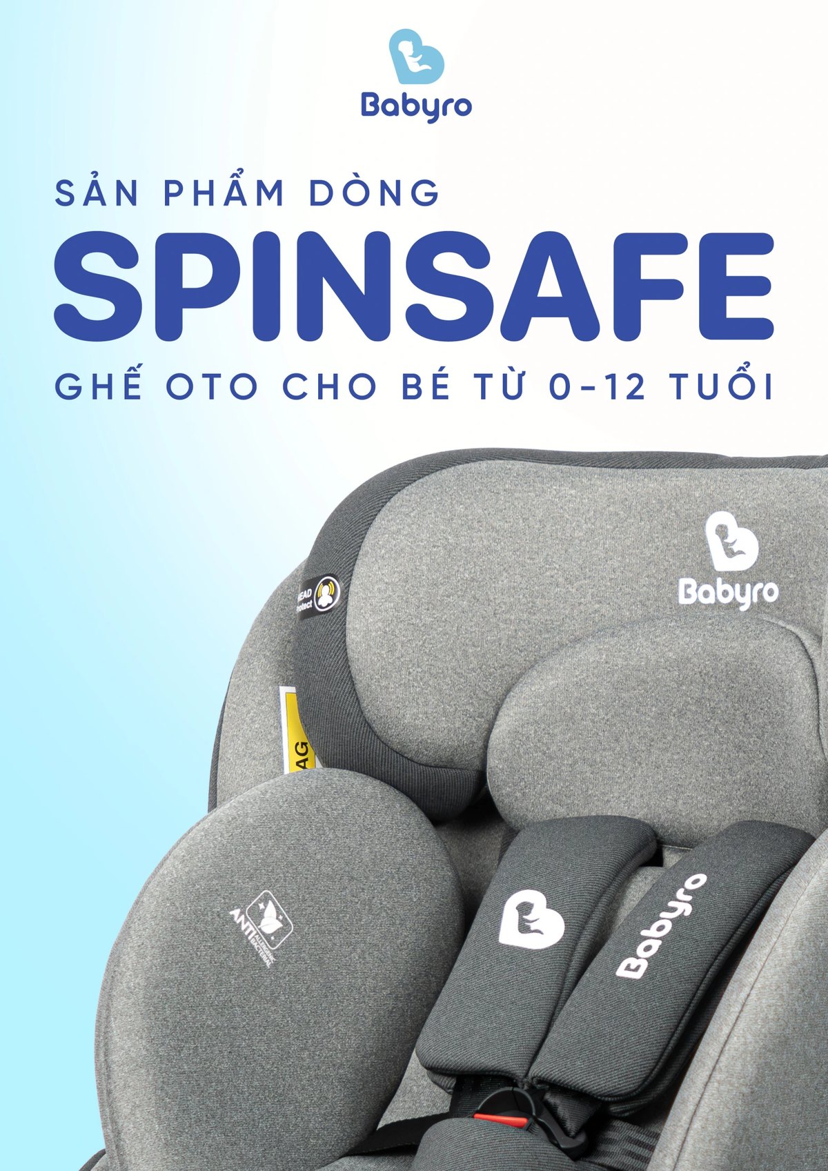 Dòng Spinsafe cho bé 0 - 12 tuổi