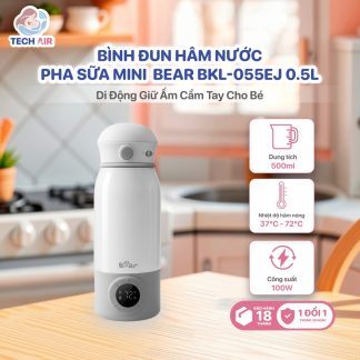 Bình Hâm Sữa Di Động Bear BKL-055EJ 500ml