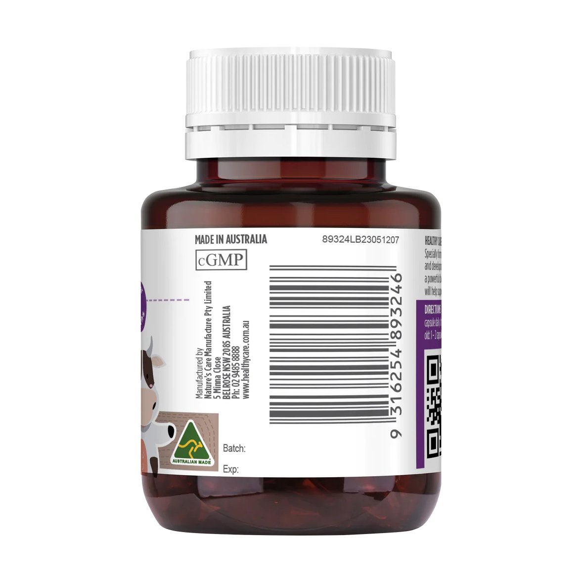 Healthy Care Kids Milk Calcium 270mg