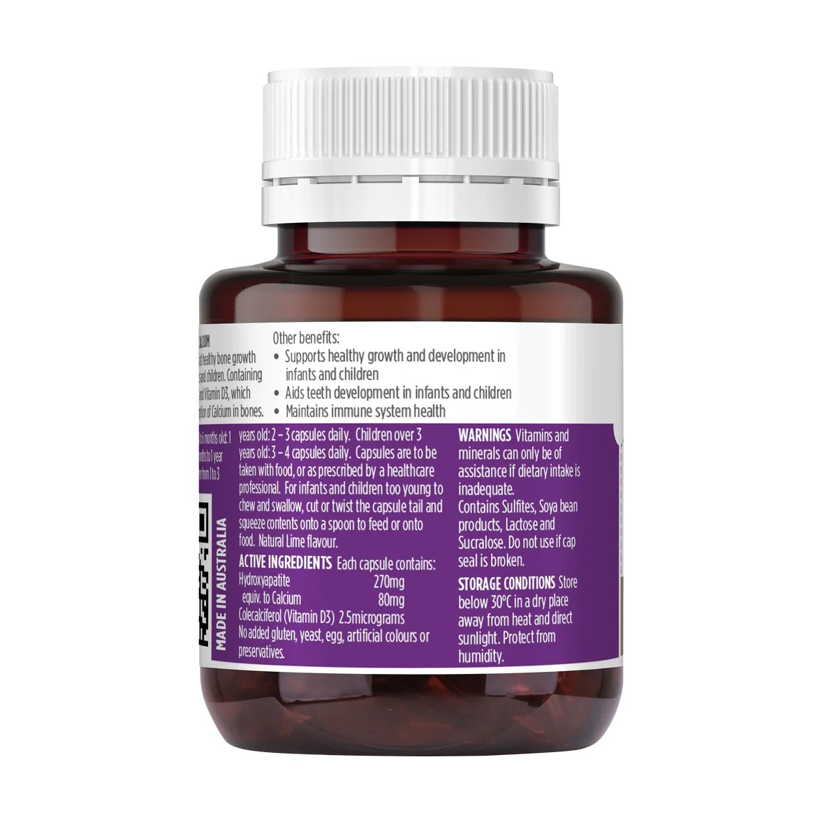 Healthy Care Kids Milk Calcium 270mg