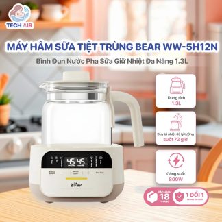 Máy Hâm Sữa Bear WW-5H12N 1.3L