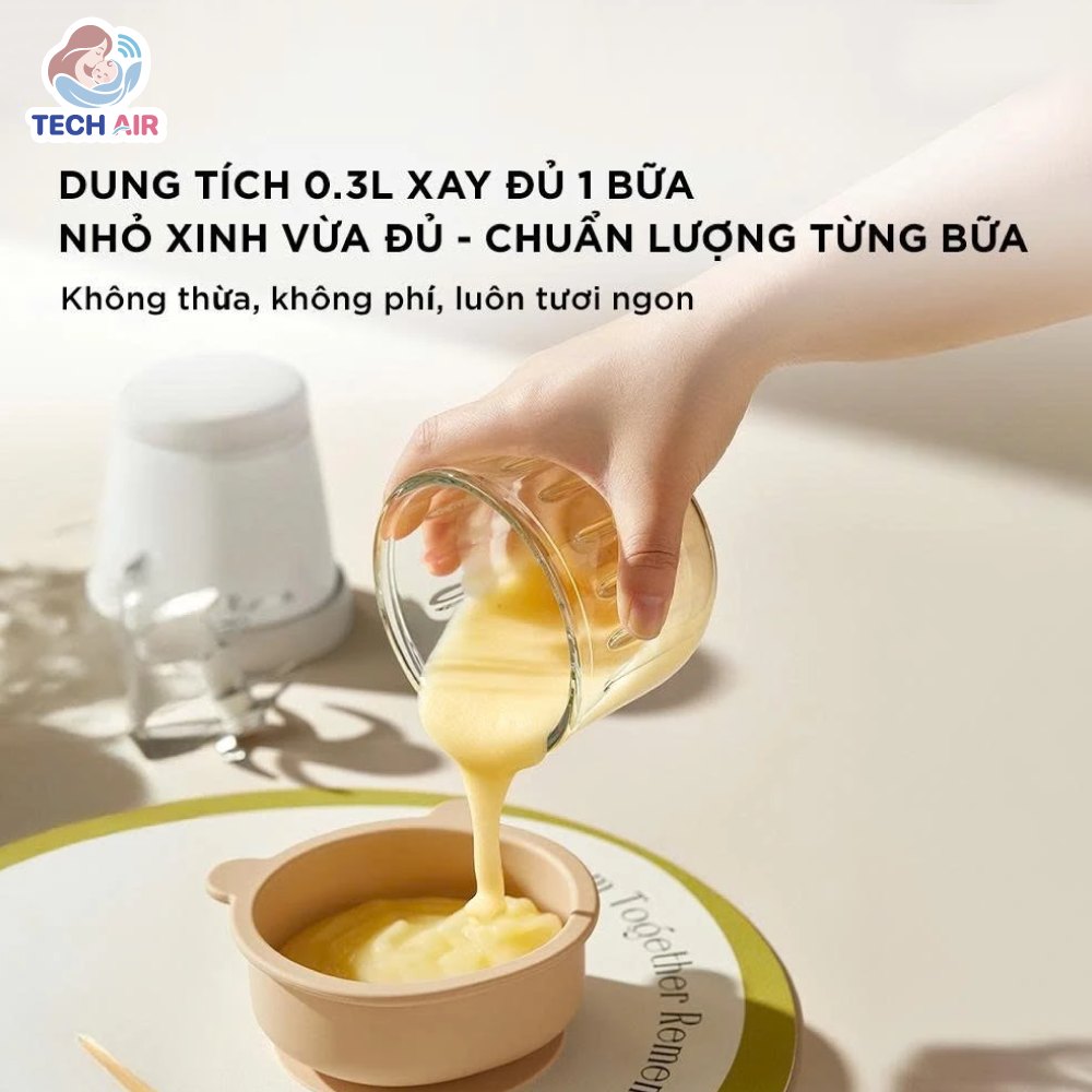Máy Xay Ăn Dặm Bear CH-5H02D24 0.3L