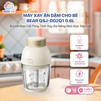 Máy Xay Ăn Dặm Bear QSJ-D02Q1 0.6L