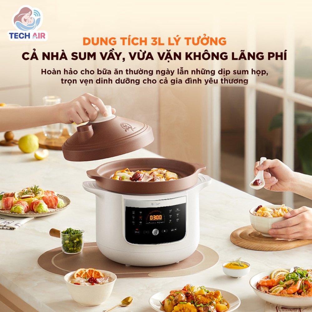 Nồi Nấu Chậm Bear 3.0L ESP-305LP