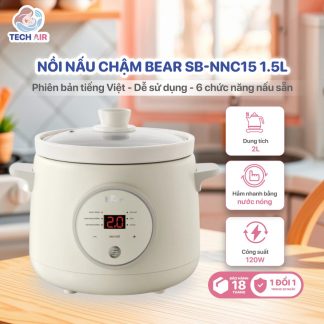 Nồi Nấu Chậm Bear SB-NNC15 1.5L